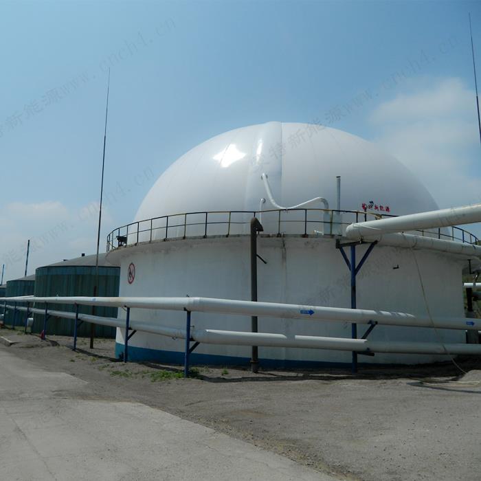 Roof Top Dual Membrane Biogas Storage Tanks